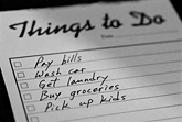 Things to do list